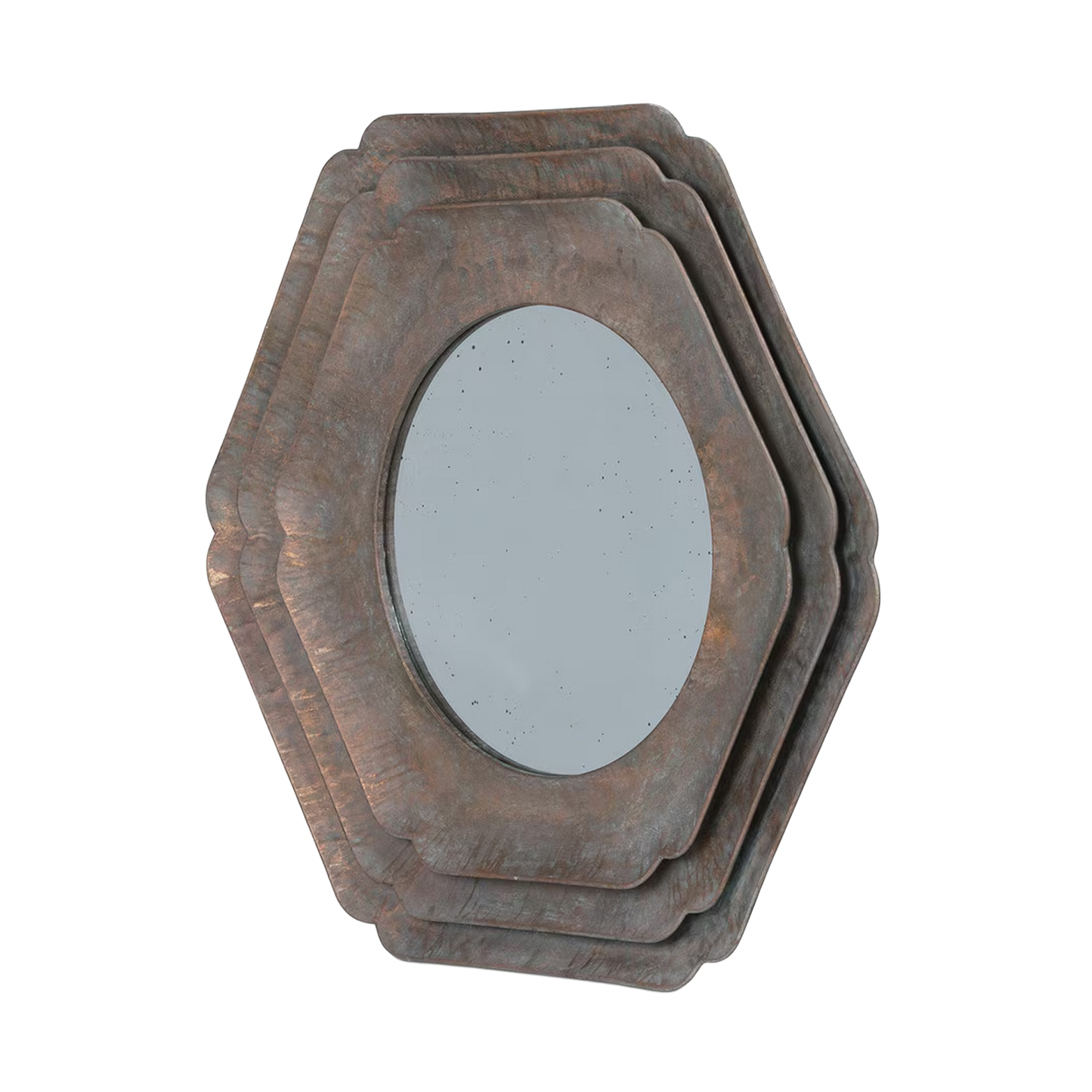 Bronze Hex Mirror side