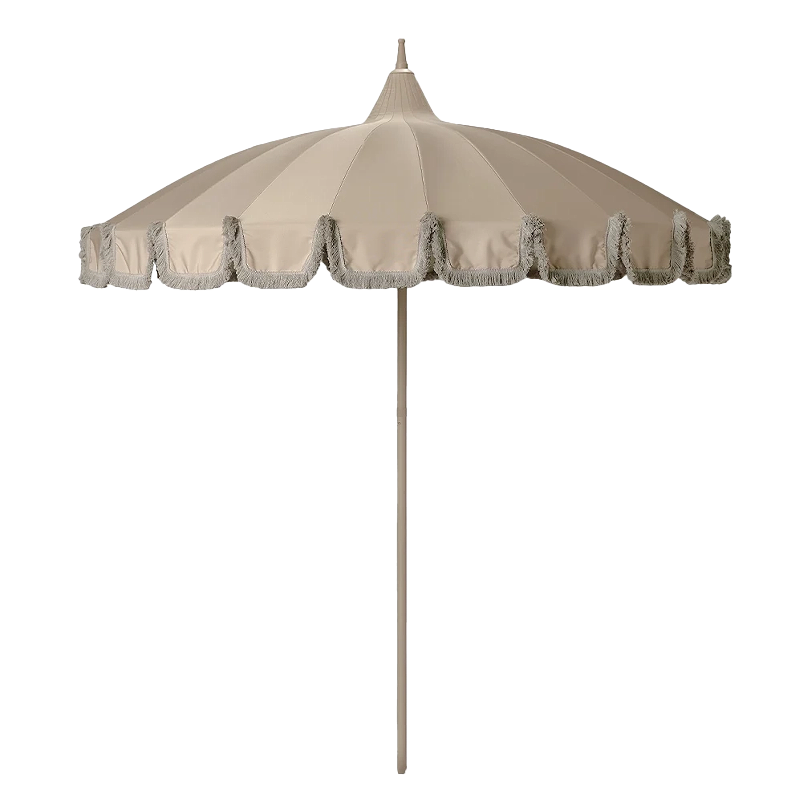 fringed patio umbrella Garden Umbrella with Fringe