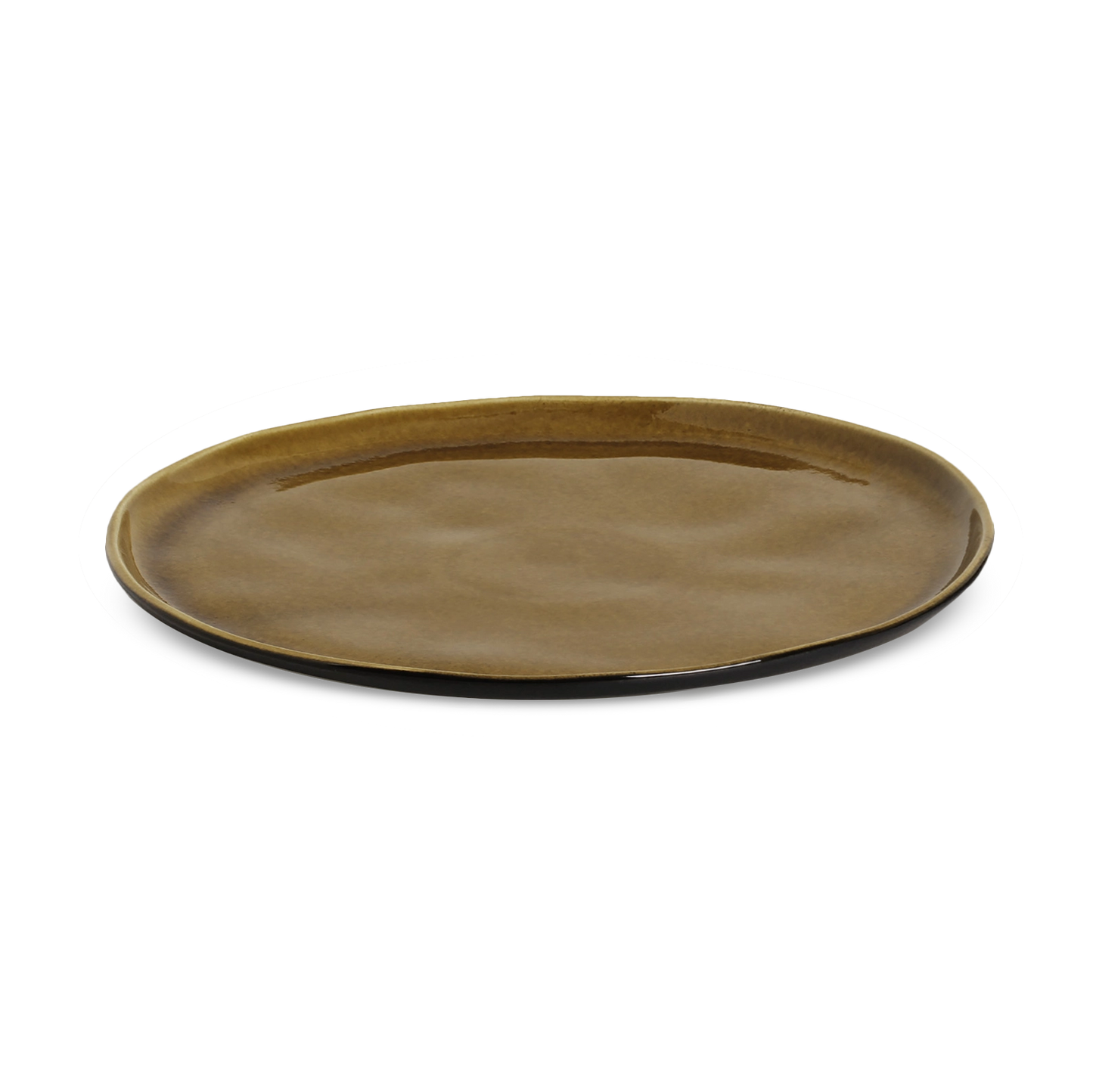 Organic Dinner Plate Amber
