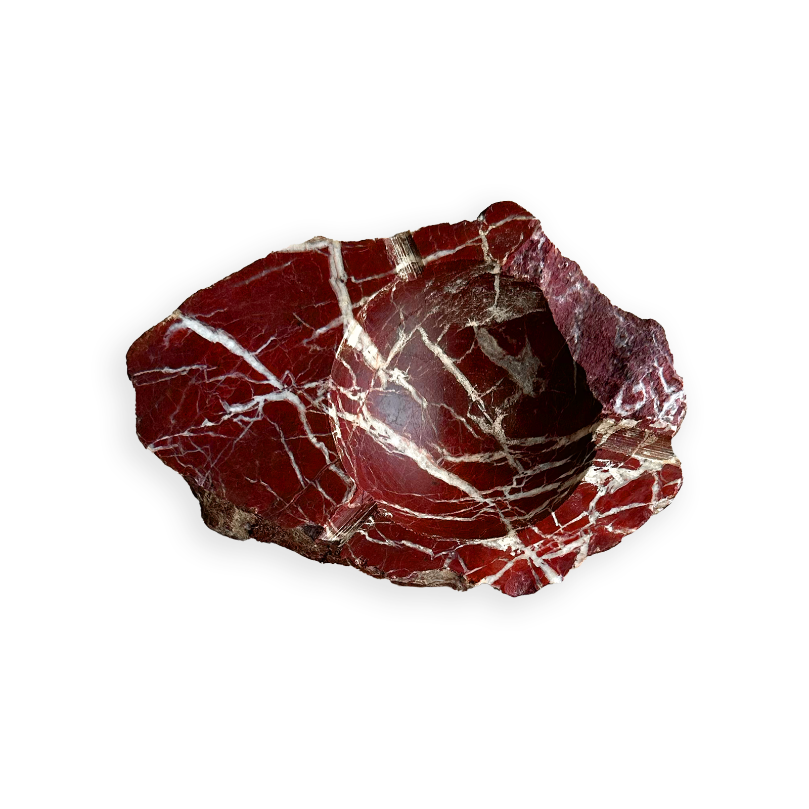 Vintage Red Marble Catchall – Trobiano Studios