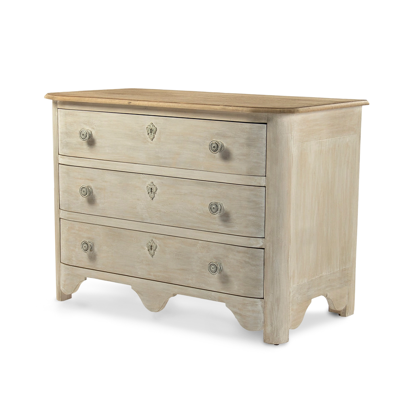 Whitney Three Drawer Chest side