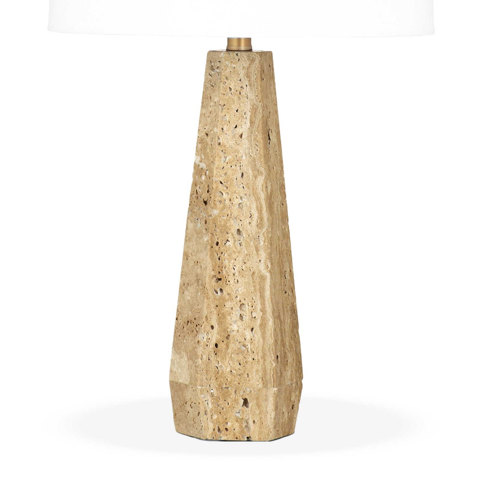 Allen Travertine Table Lamp