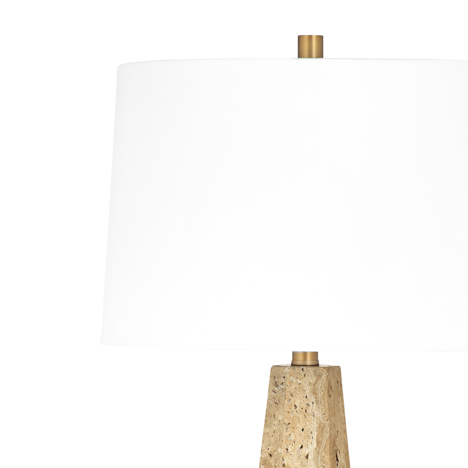 Allen Travertine Table Lamp shade