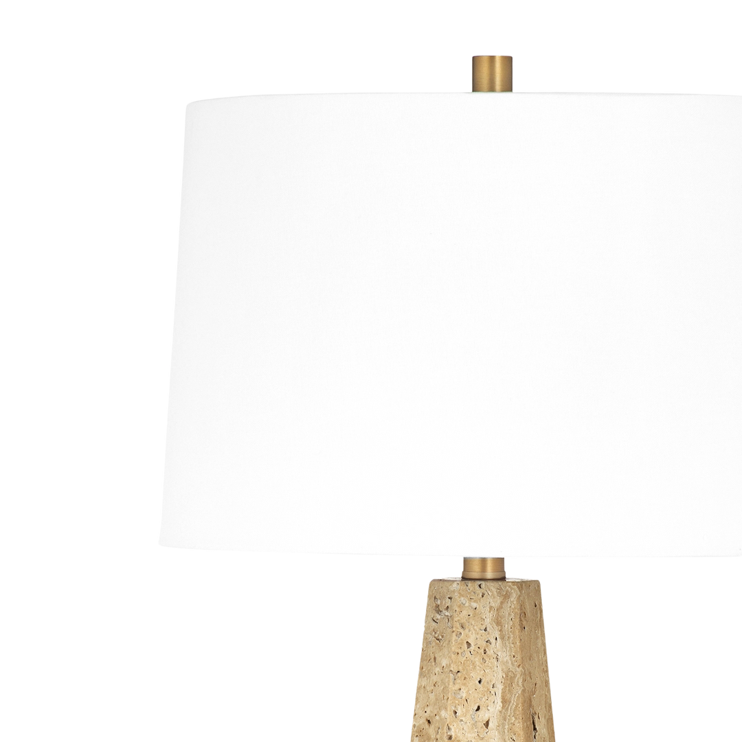 Allen Travertine Table Lamp shade