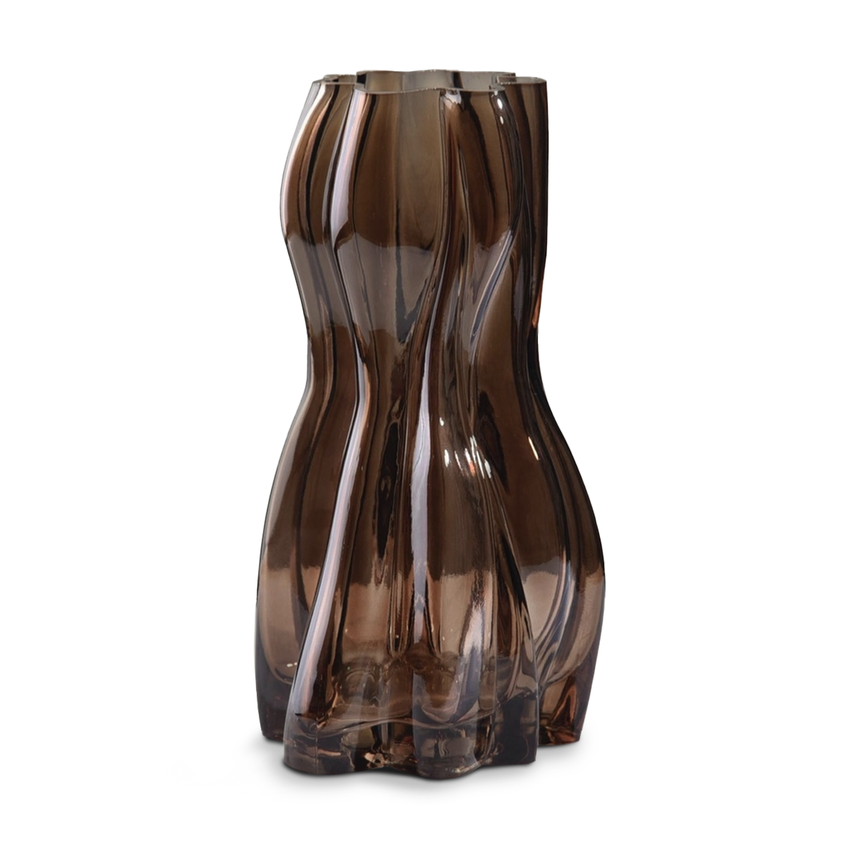 Amber Amorphous Vase – Trobiano Studios