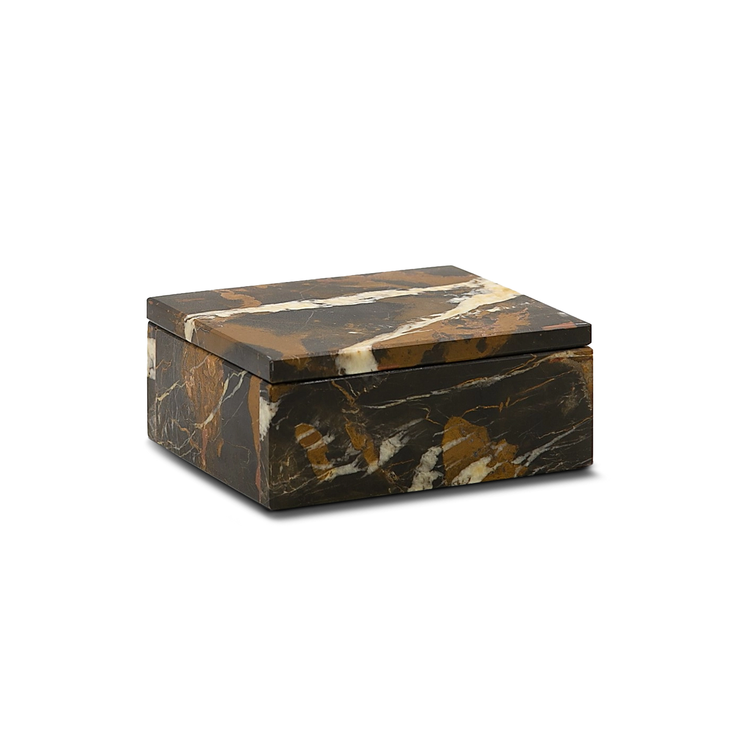 Black and Gold Marble Box