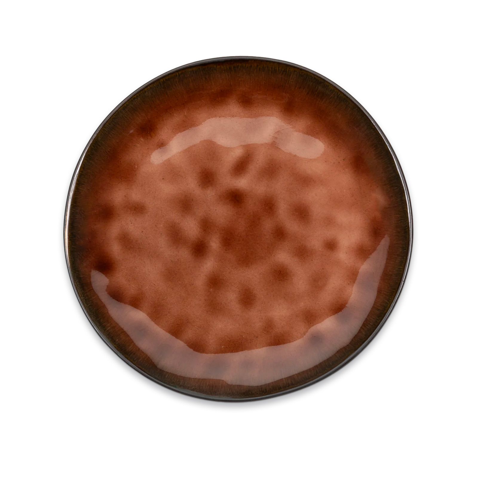 Breakfast Plate Pure Brown