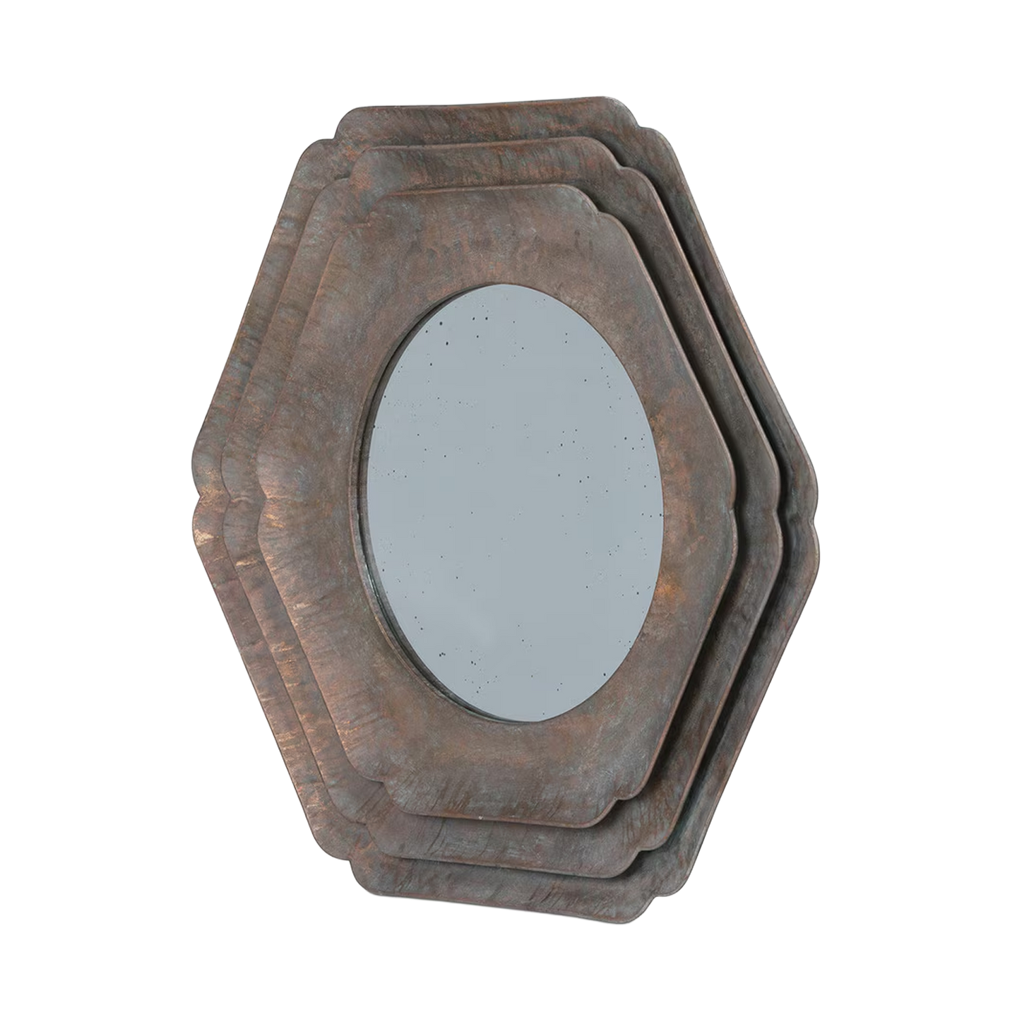 Bronze Hex Mirror side