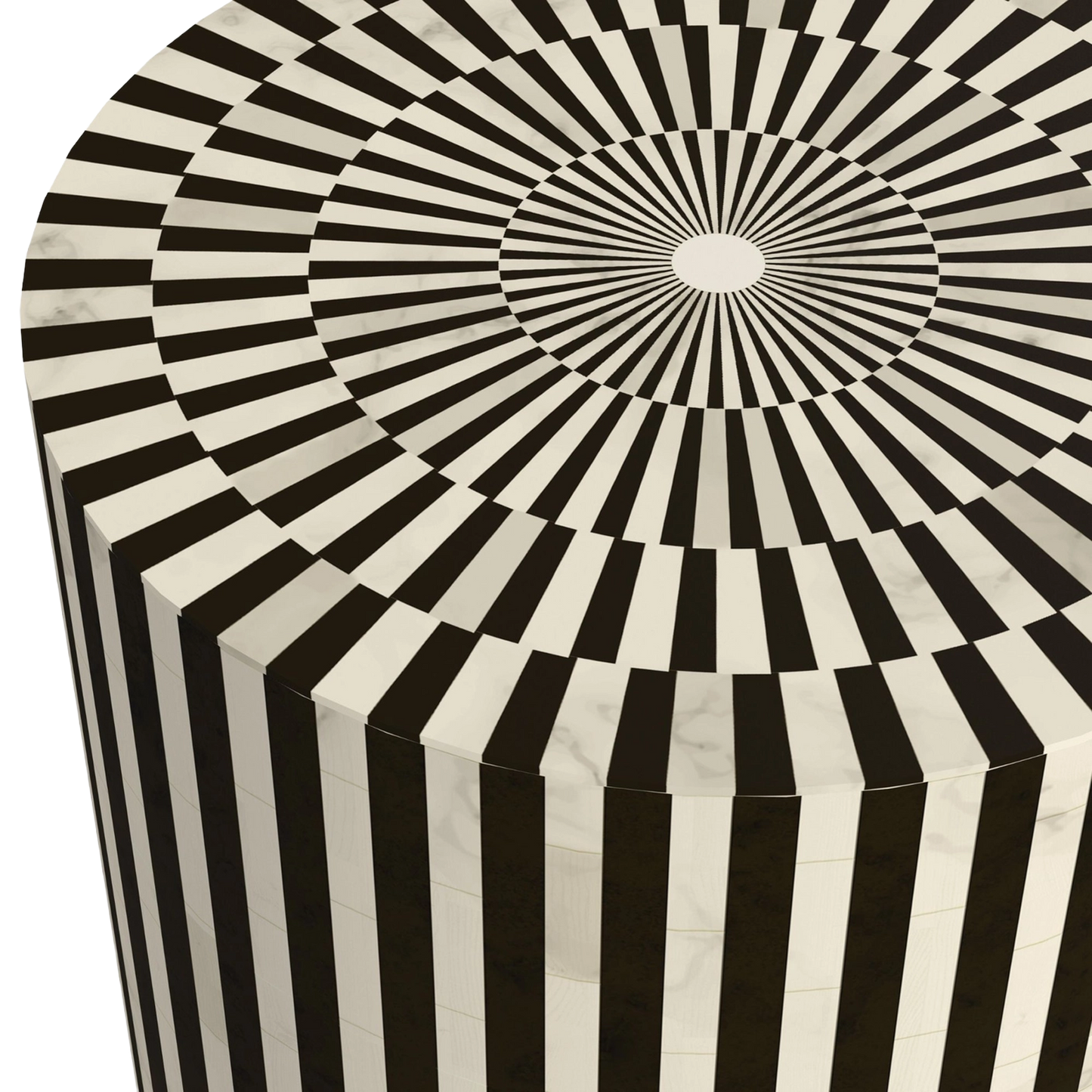 Cassie Accent Table inlaid bone