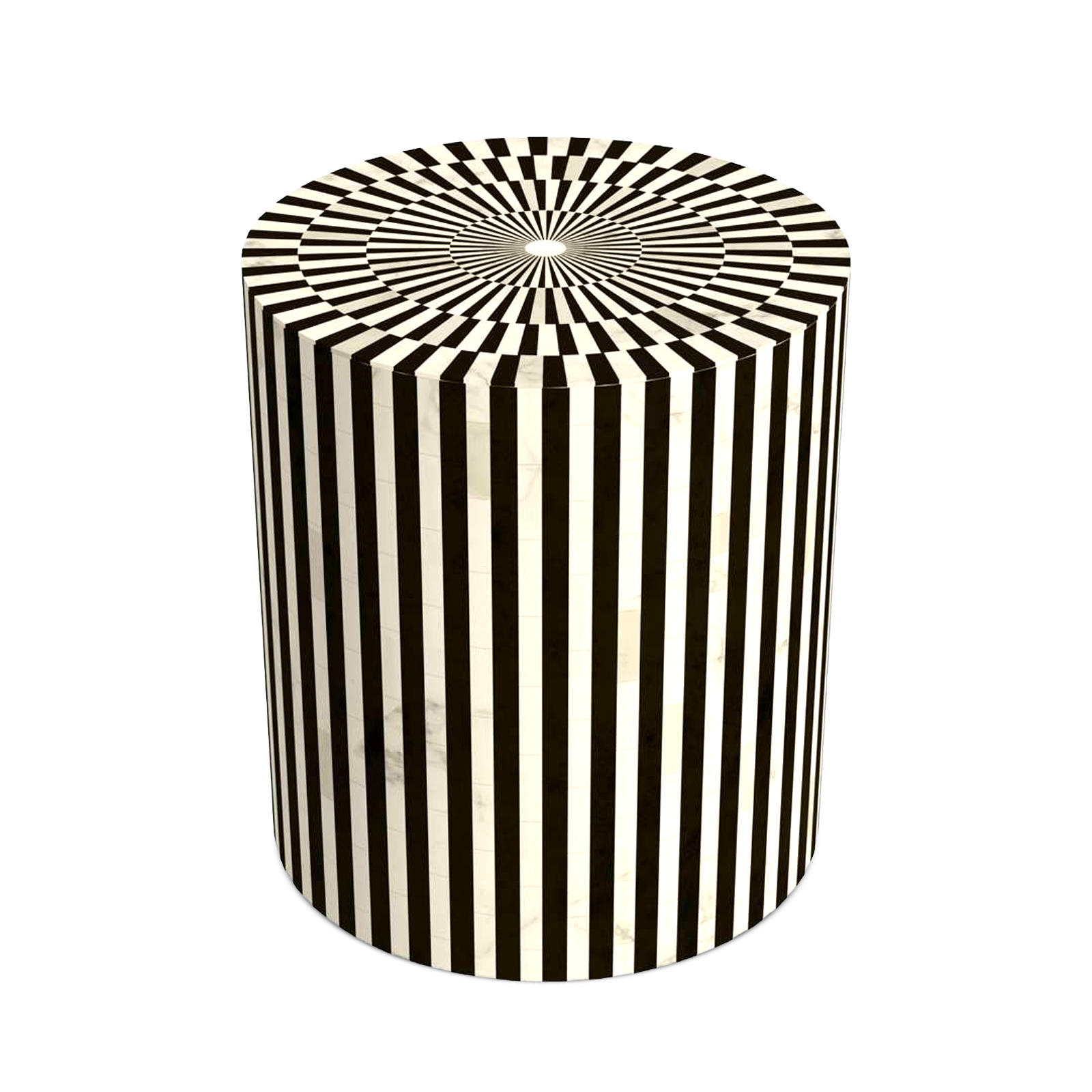 Cassie Accent Table inlaid bone