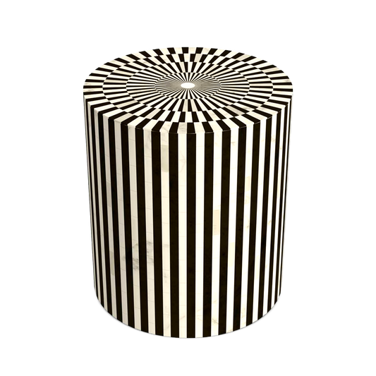Cassie Accent Table inlaid bone