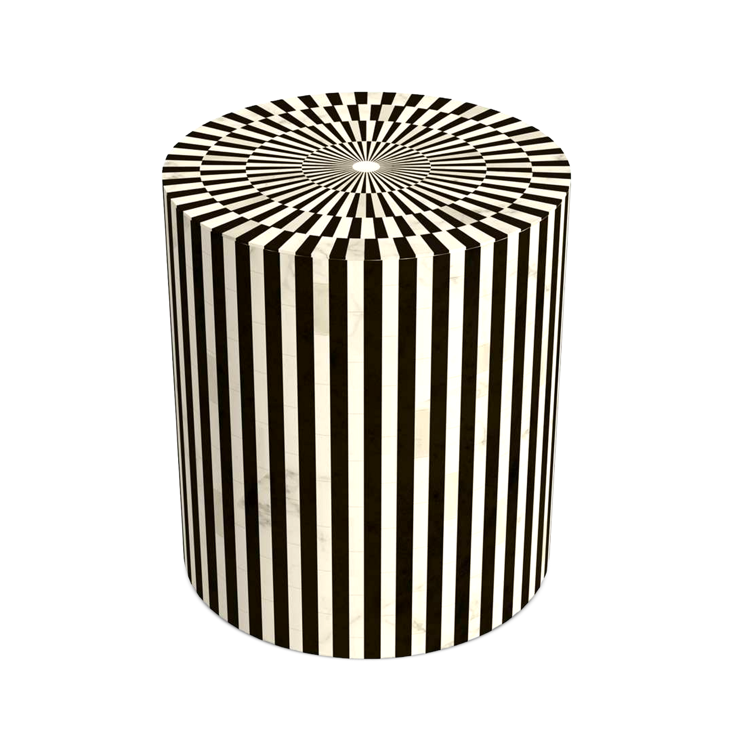 Cassie Accent Table inlaid bone