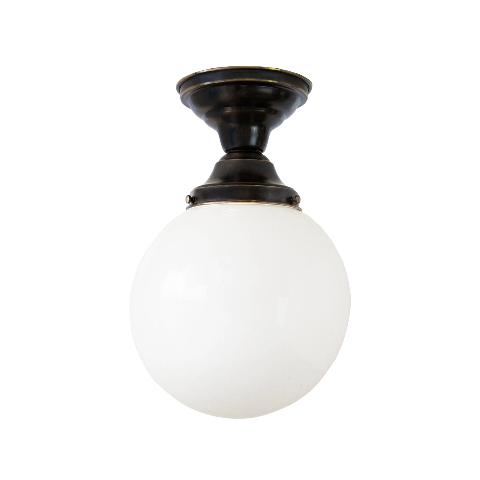 Claire Globe Flushmount Oil Rubbed Bronze
