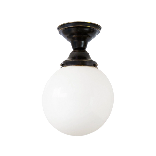 Claire Globe Flushmount Oil Rubbed Bronze
