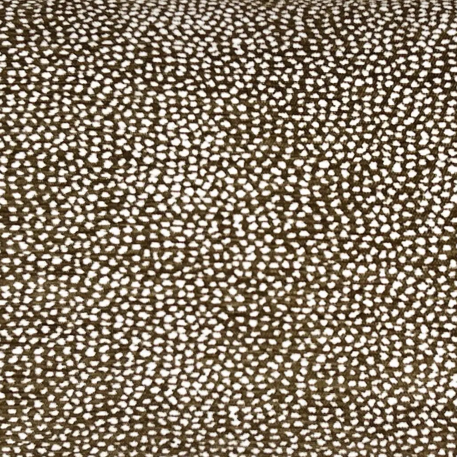 Colleen Dark Animal Print Pillow dark brown pattern