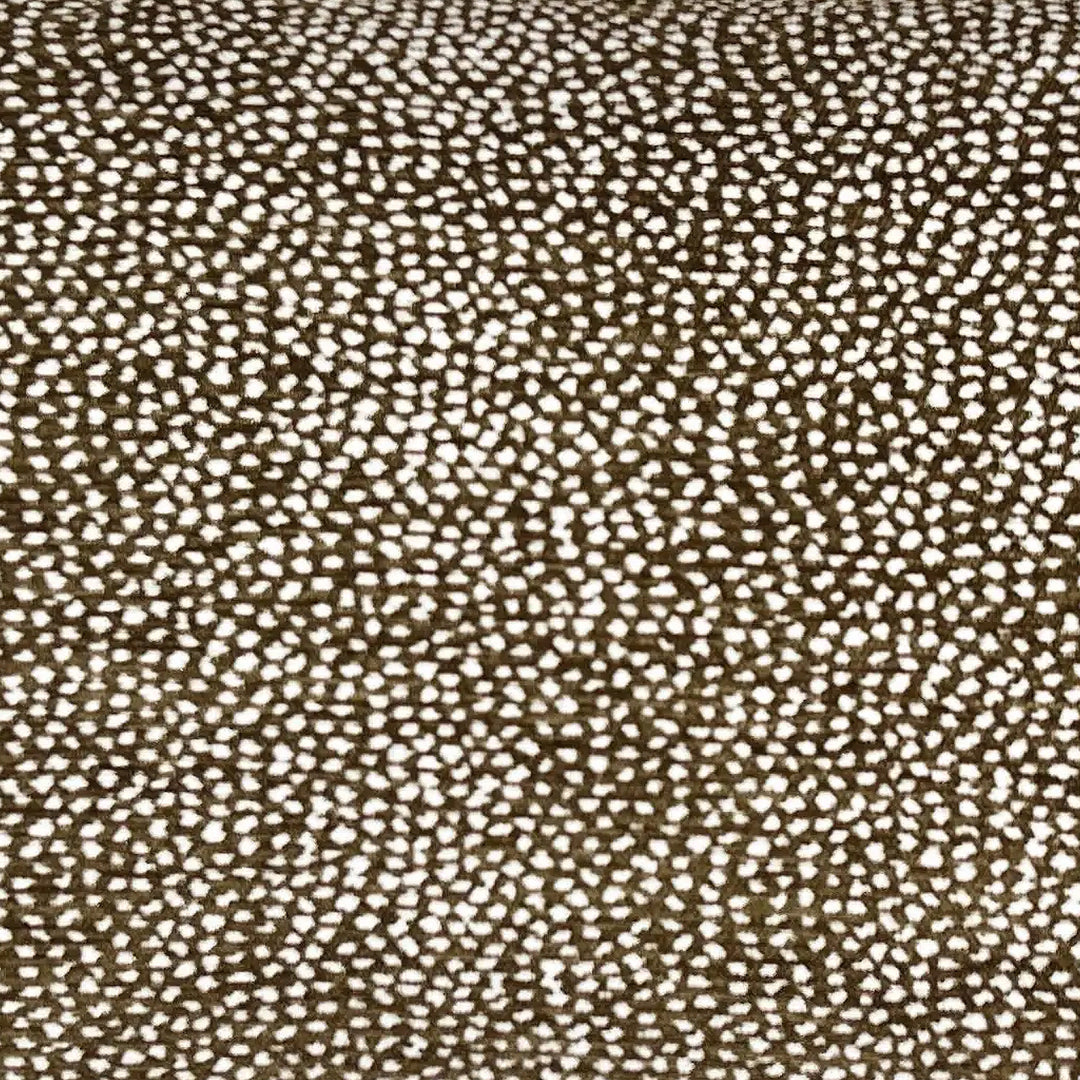 Colleen Dark Animal Print Pillow dark brown pattern