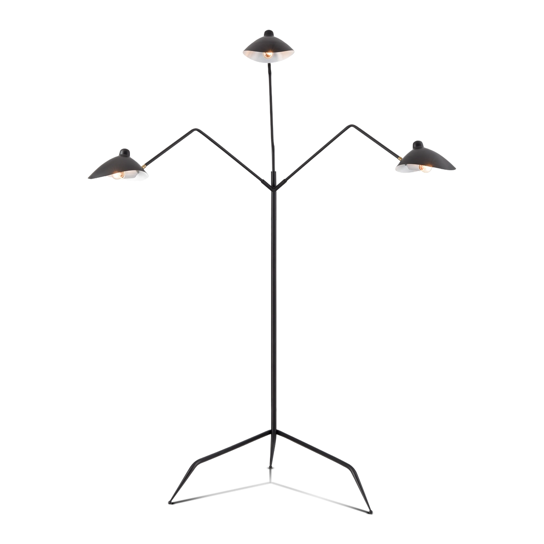 Cory Three Light Floor Lamp front