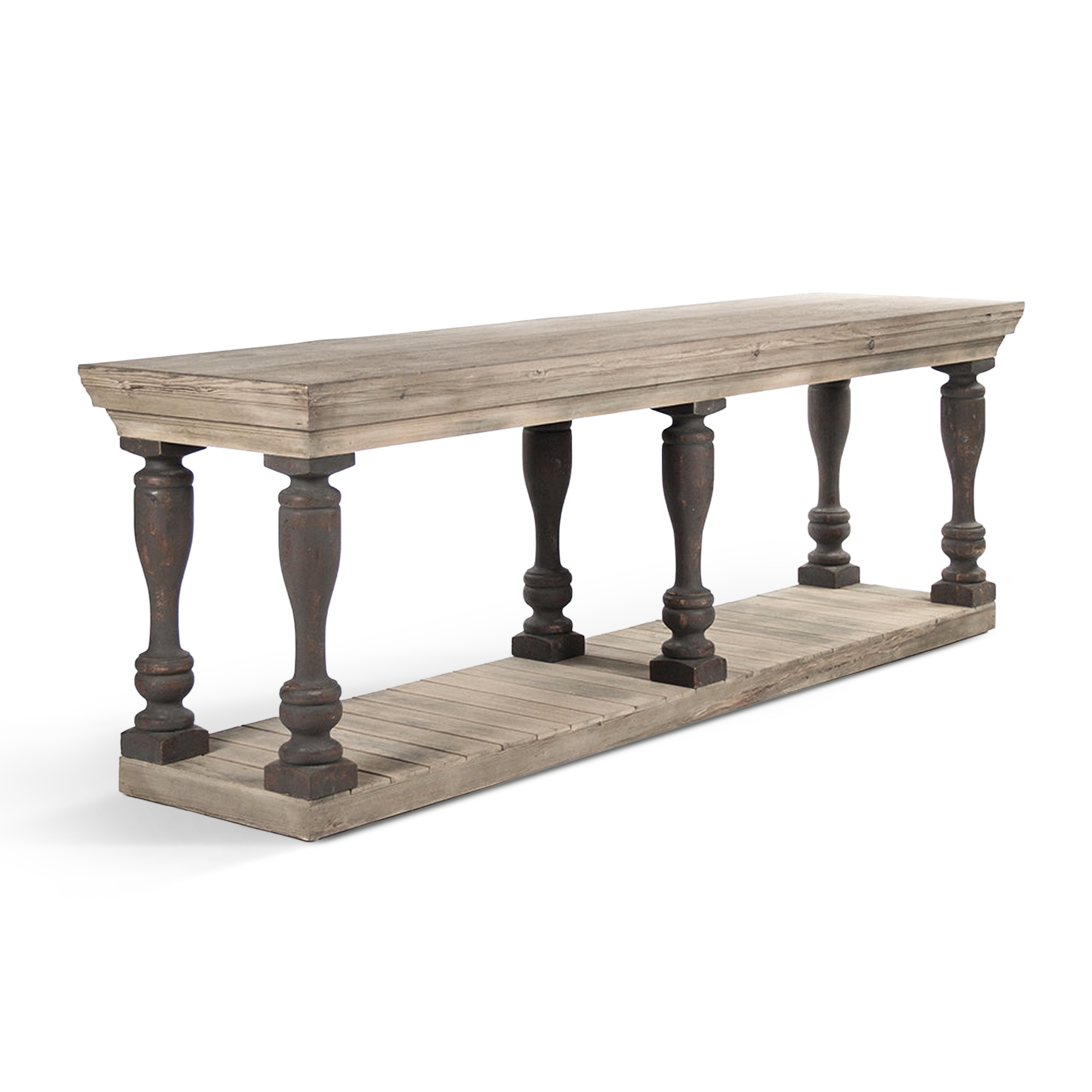 Daniel Extra Long Console Table solid pine wood