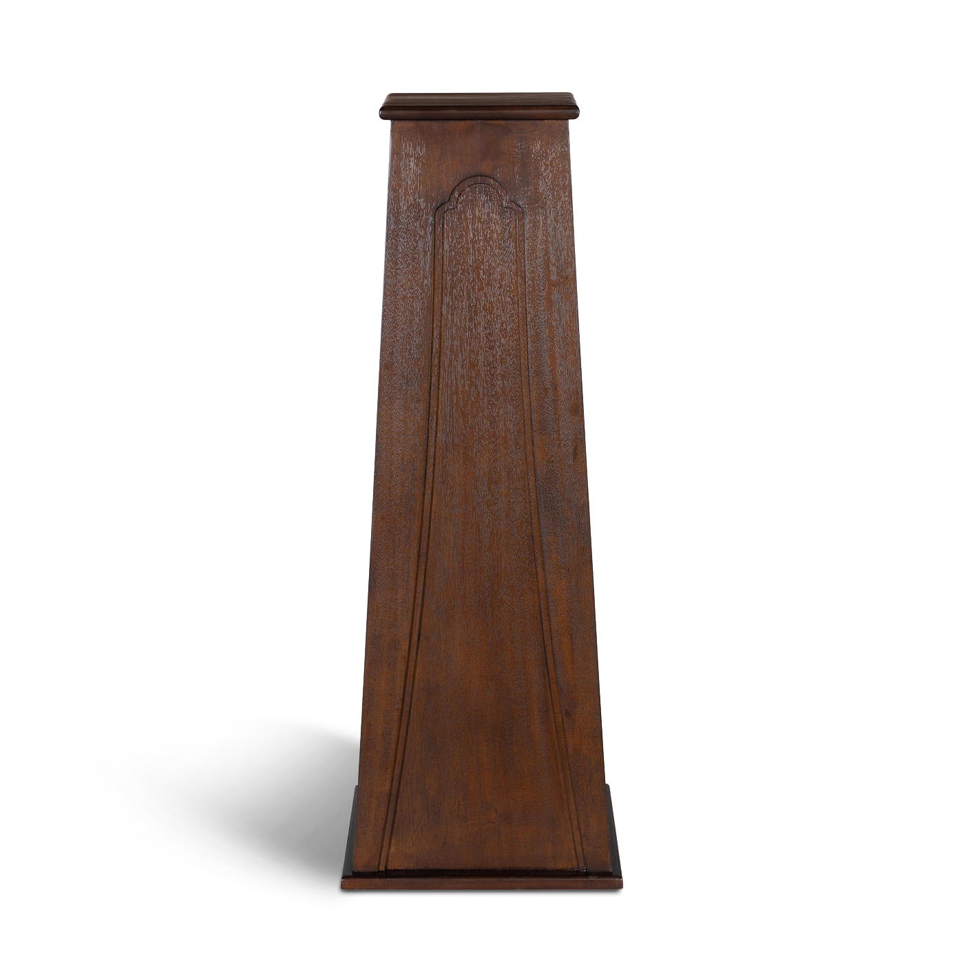 Dark Wood Pedestal