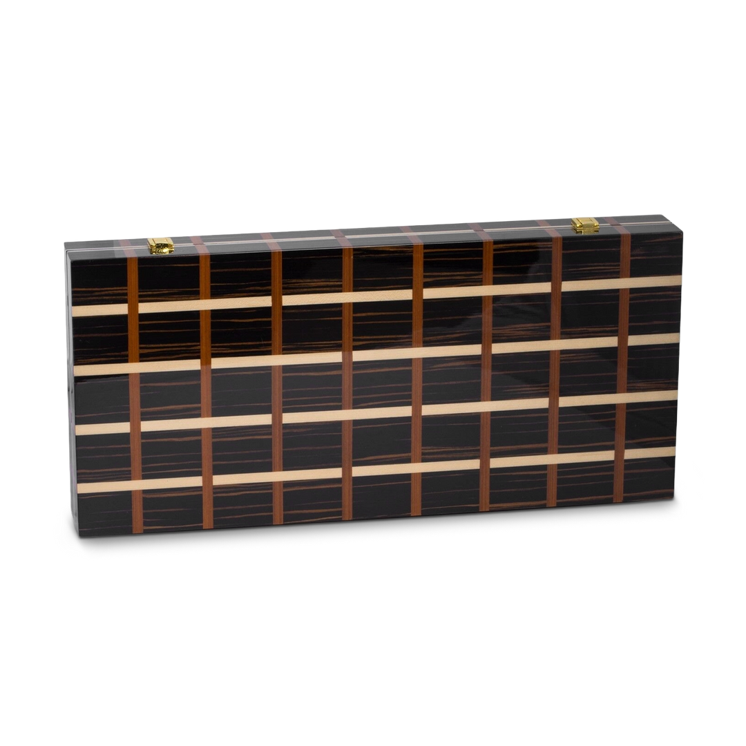 Ebony Backgammon Set