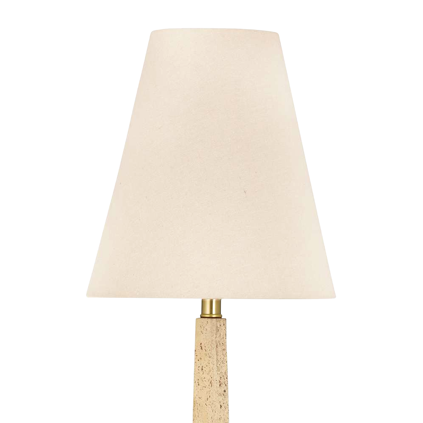 Eli Travertine Bistro Table Lamp