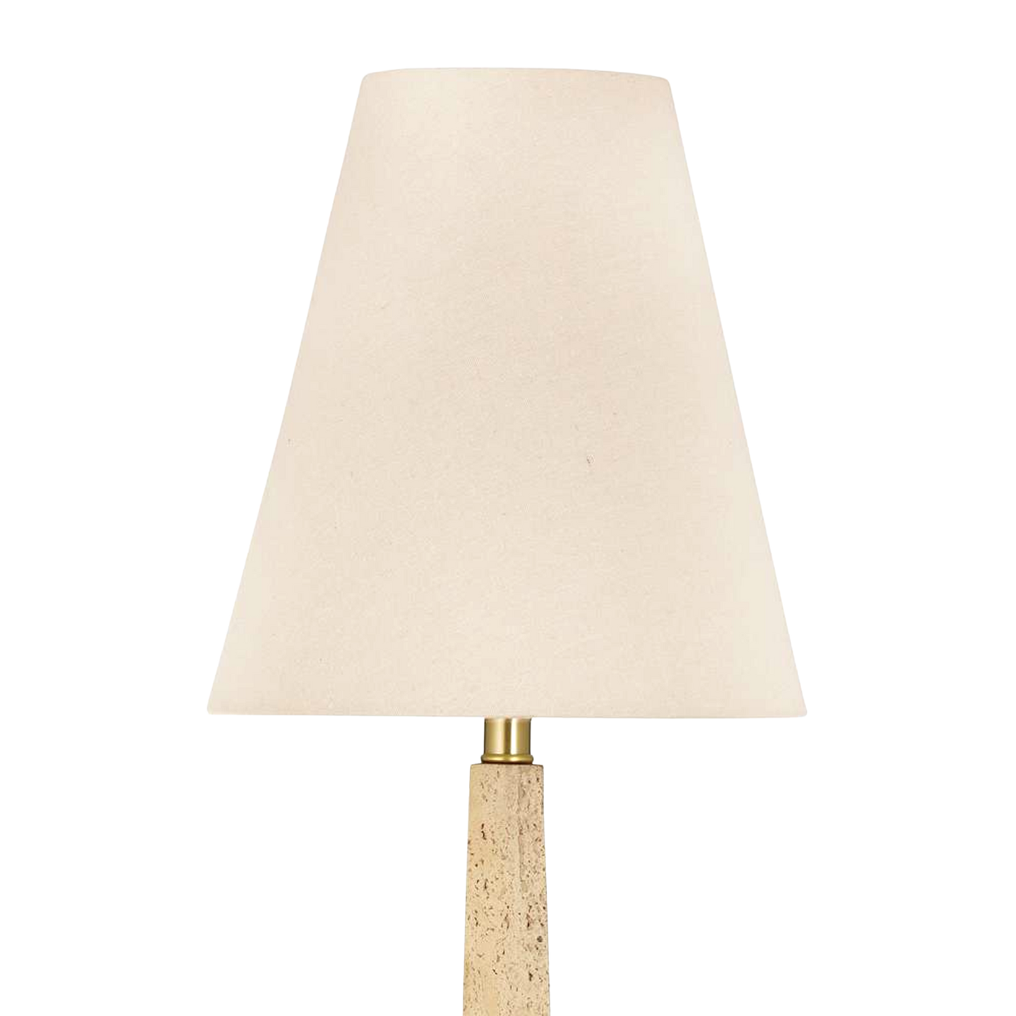 Eli Travertine Bistro Table Lamp