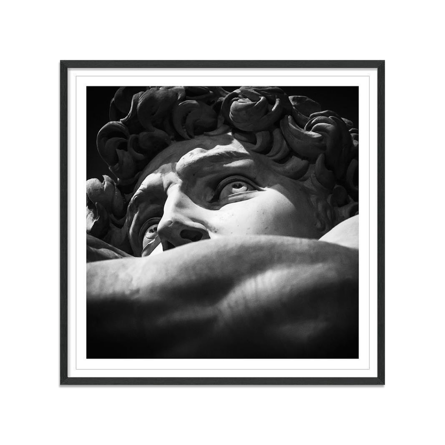 Eyes of David Photography in Black Wood Frame