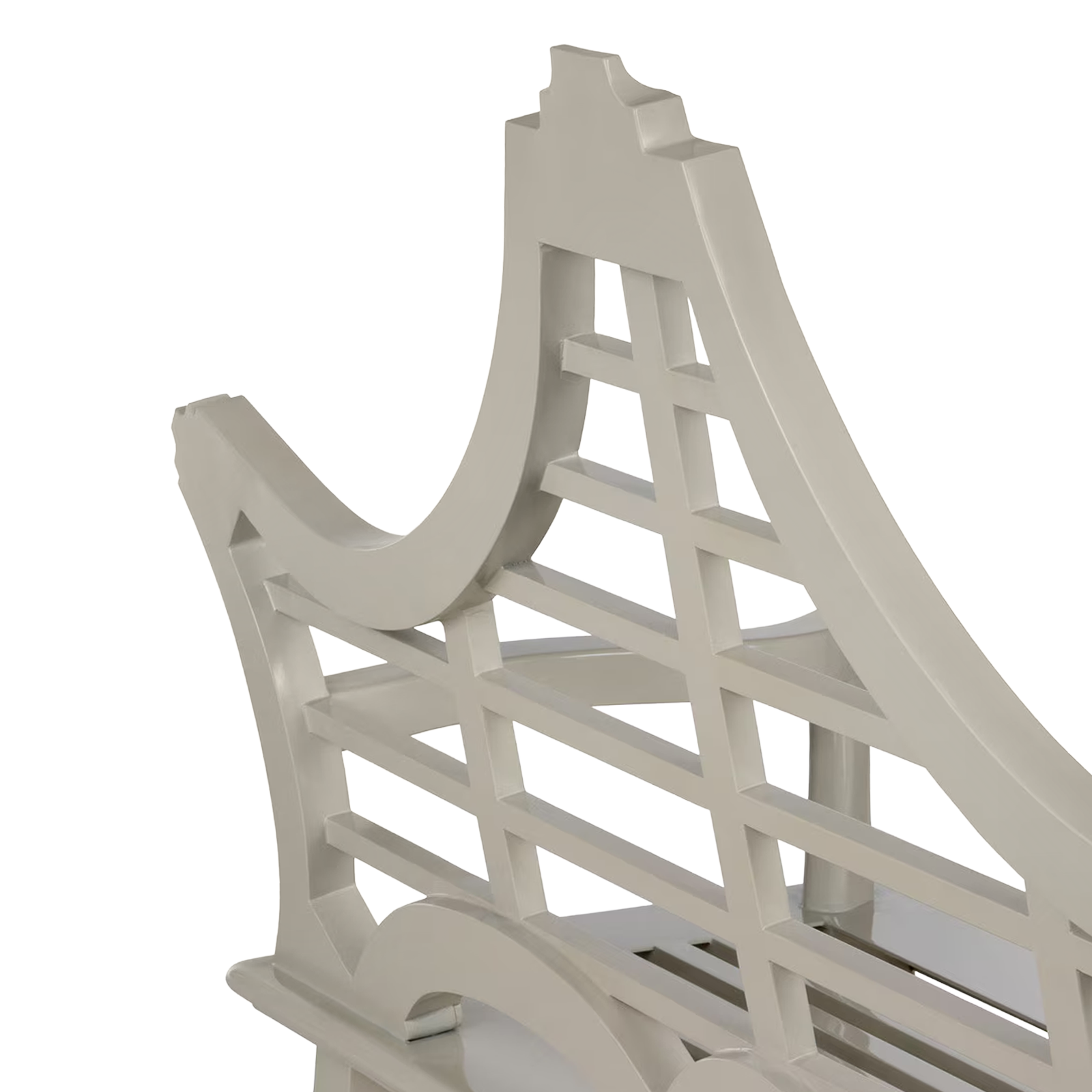 Fawn Promenade Bench detail