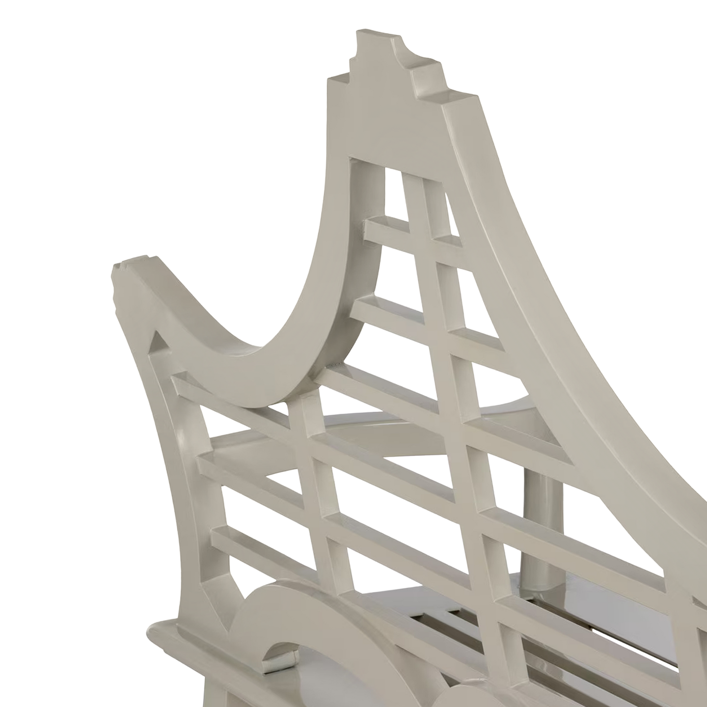 Fawn Promenade Bench detail