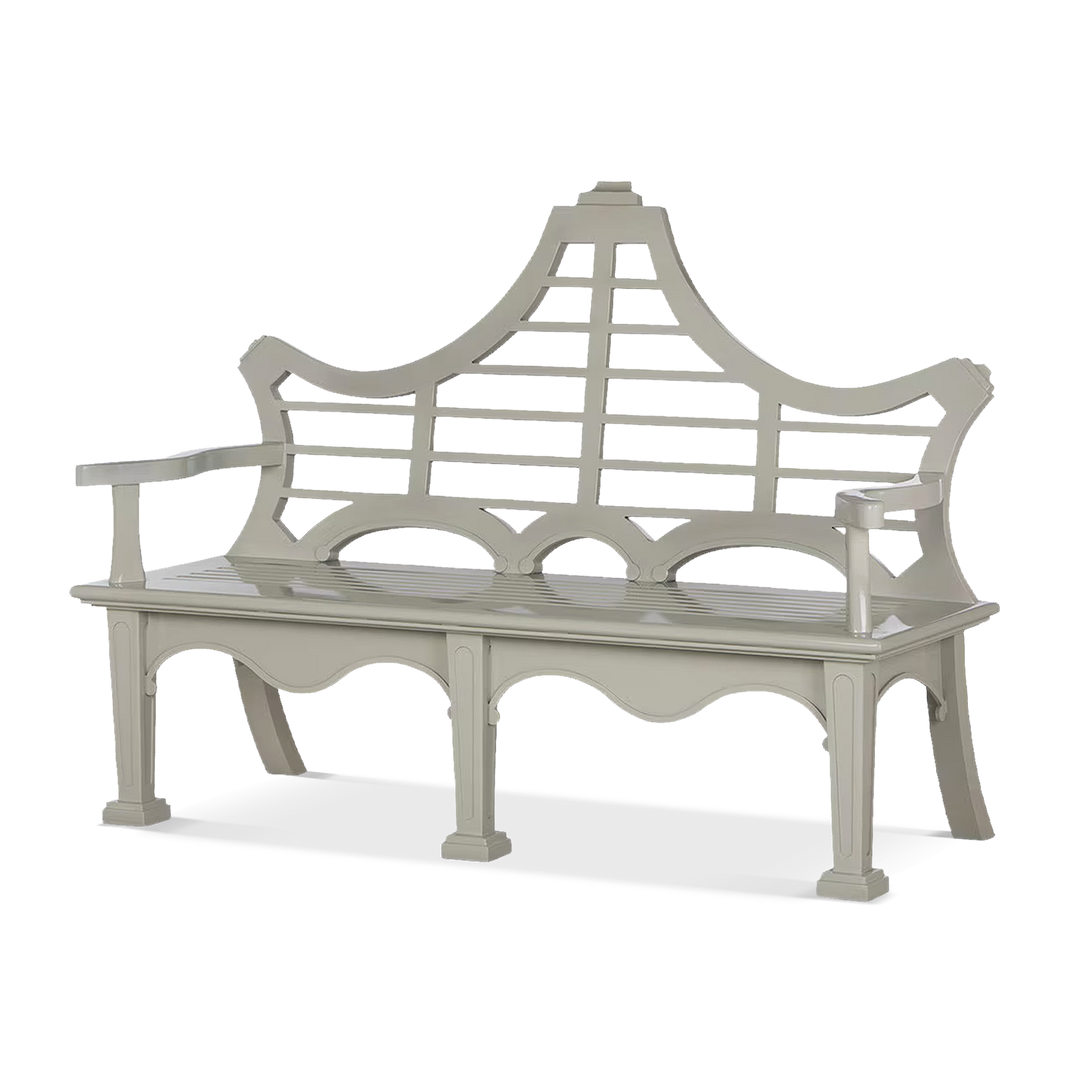 Fawn Promenade Bench angle