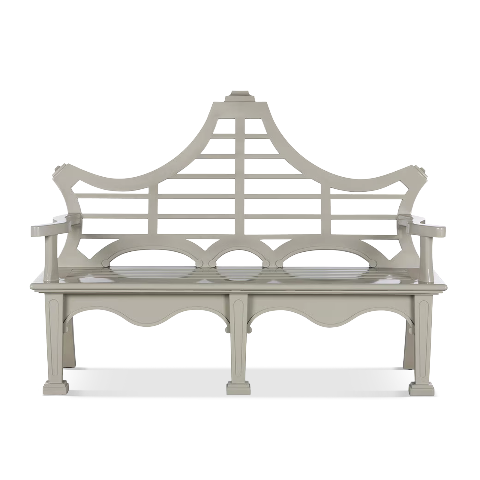 Fawn Promenade Bench back