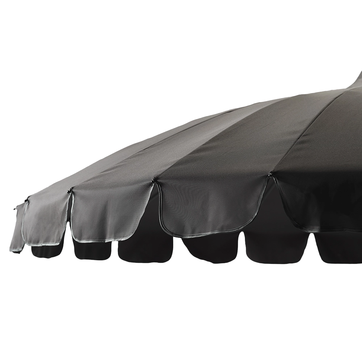 Garden Umbrella Black detail