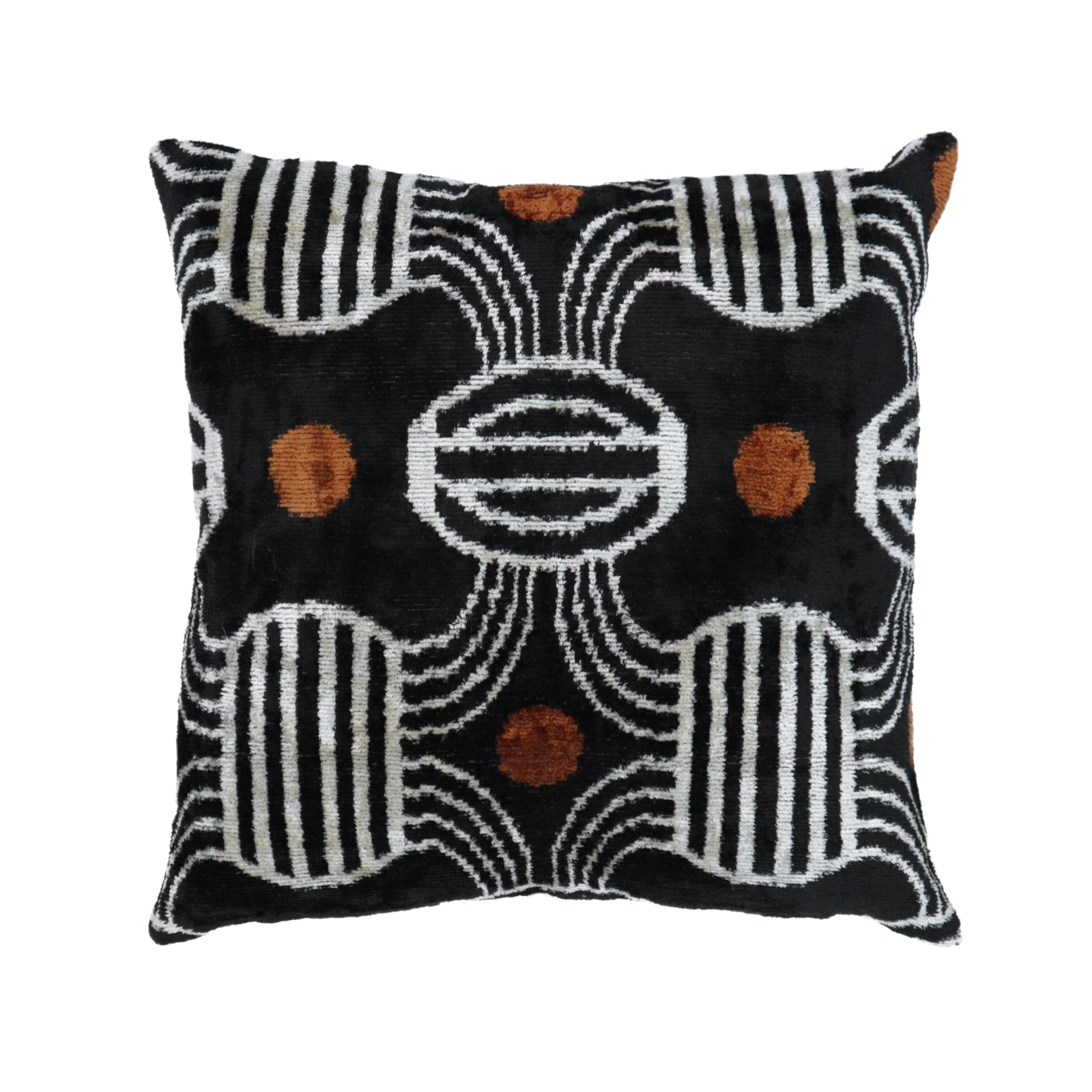 Getty Black Ikat Pillow