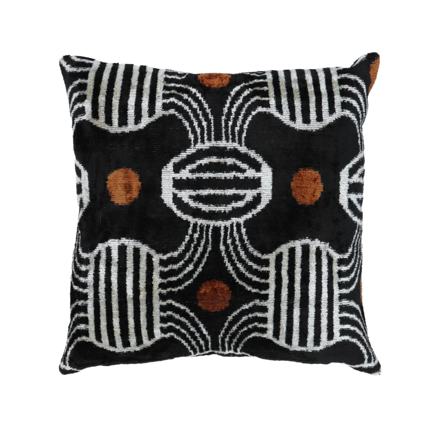 Getty Black Ikat Pillow