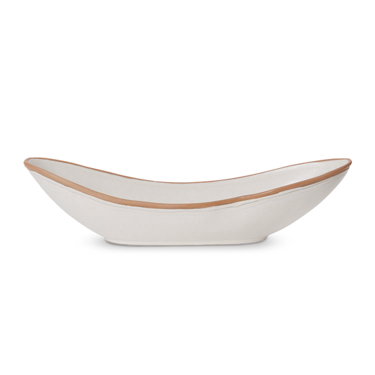 Glazed Ceramic Serving Bowl