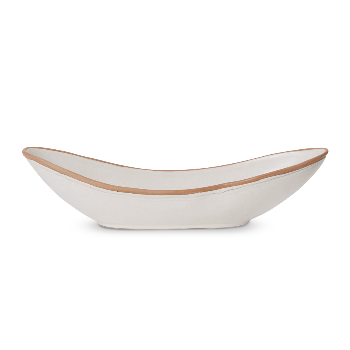 Glazed Ceramic Serving Bowl