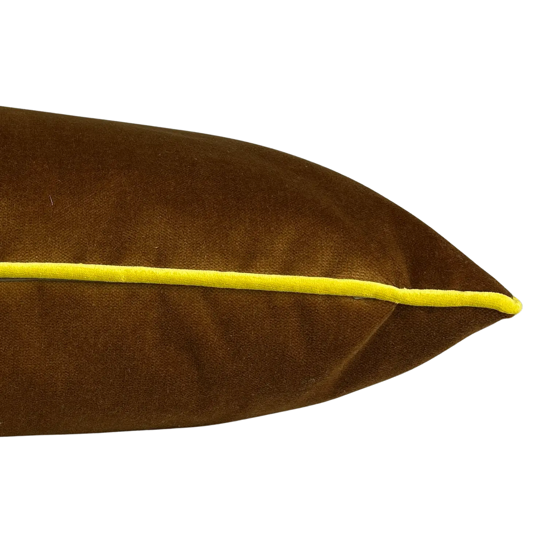 Gwen Cognac & Dijon Pillow