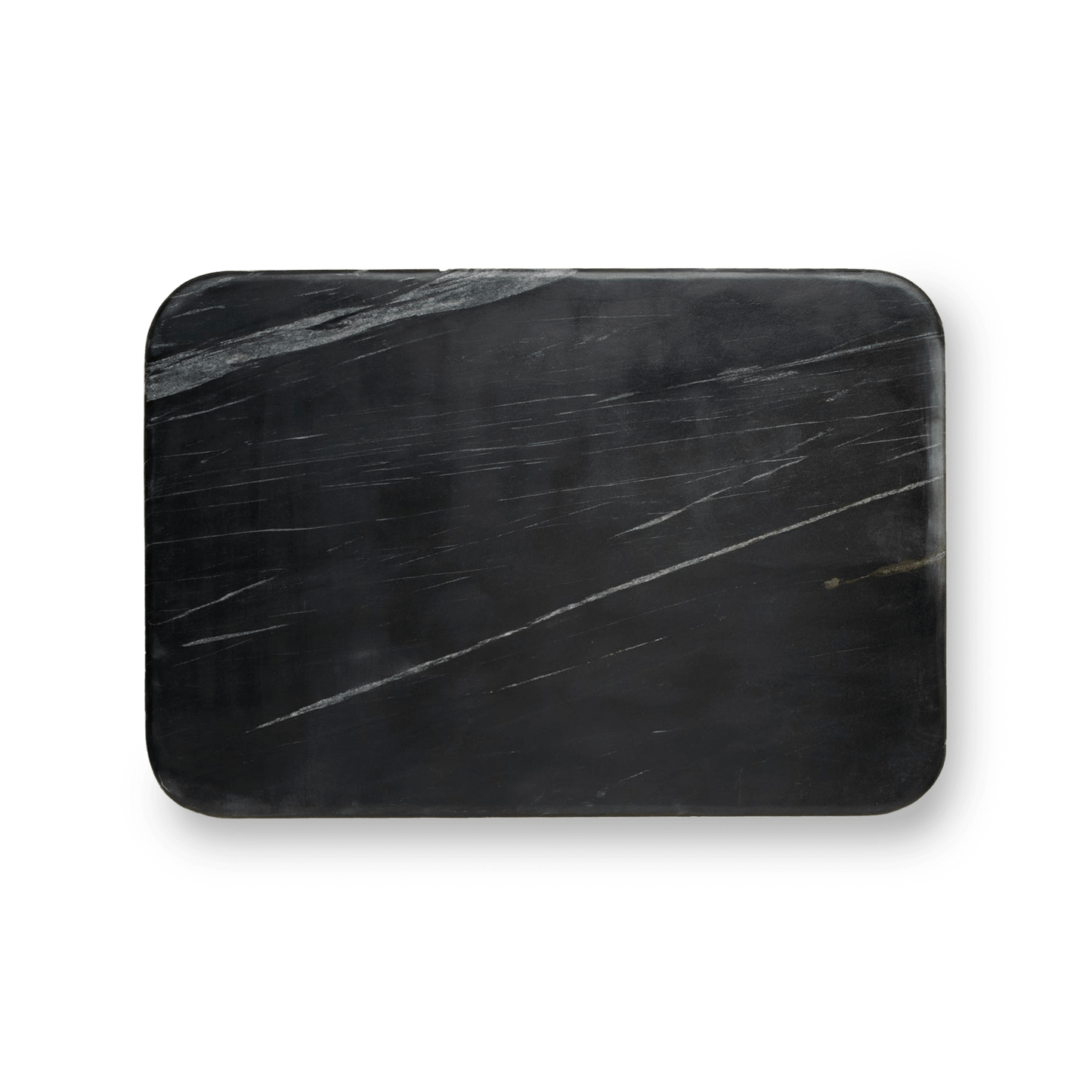 Large Pastry Slab Black Marble