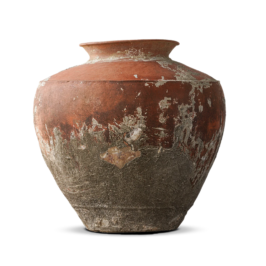 Large Red Clay Water Pot