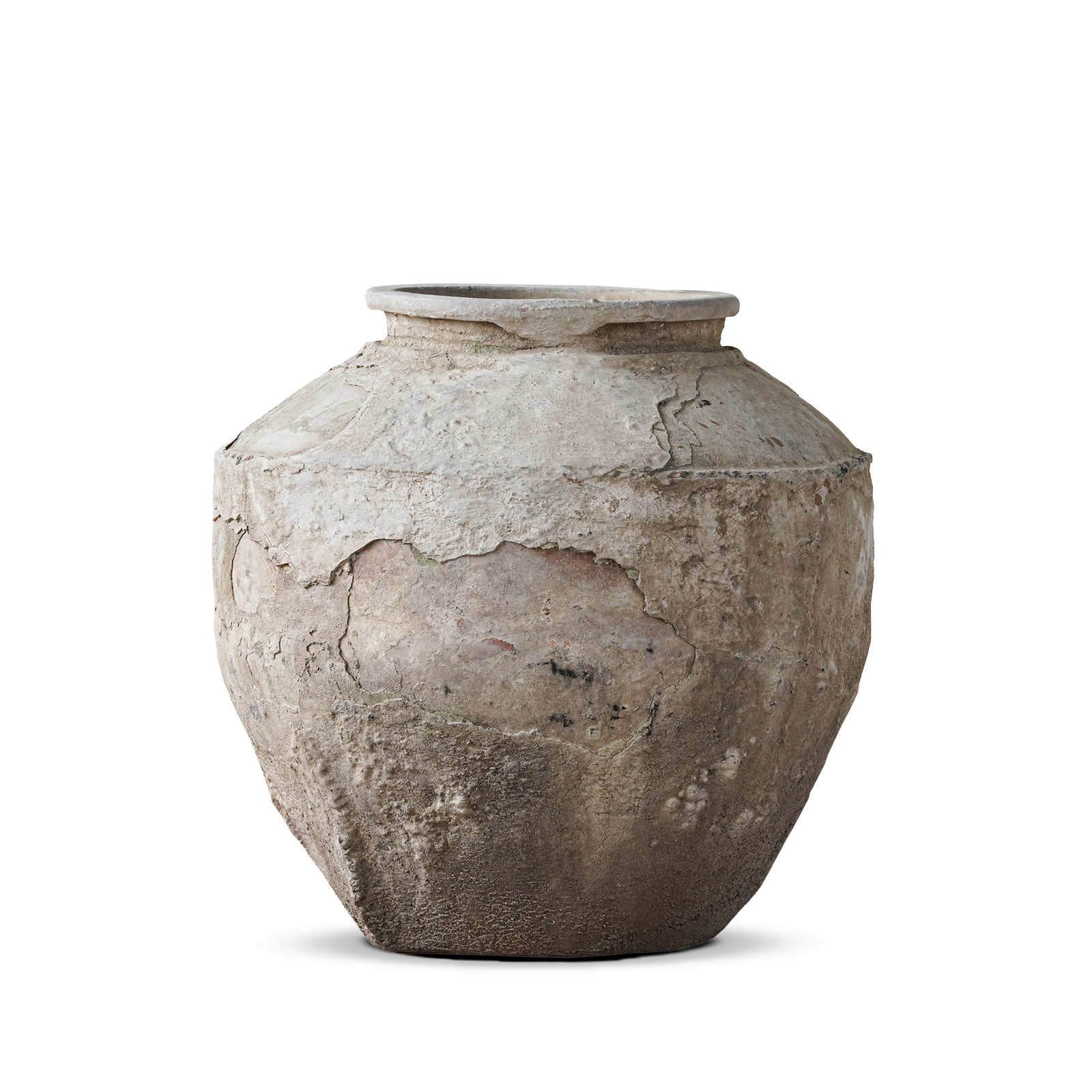 Medium White Clay Water Pot