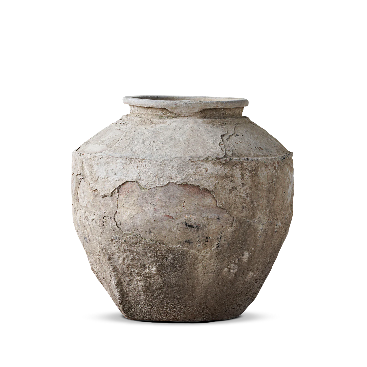Medium White Clay Water Pot