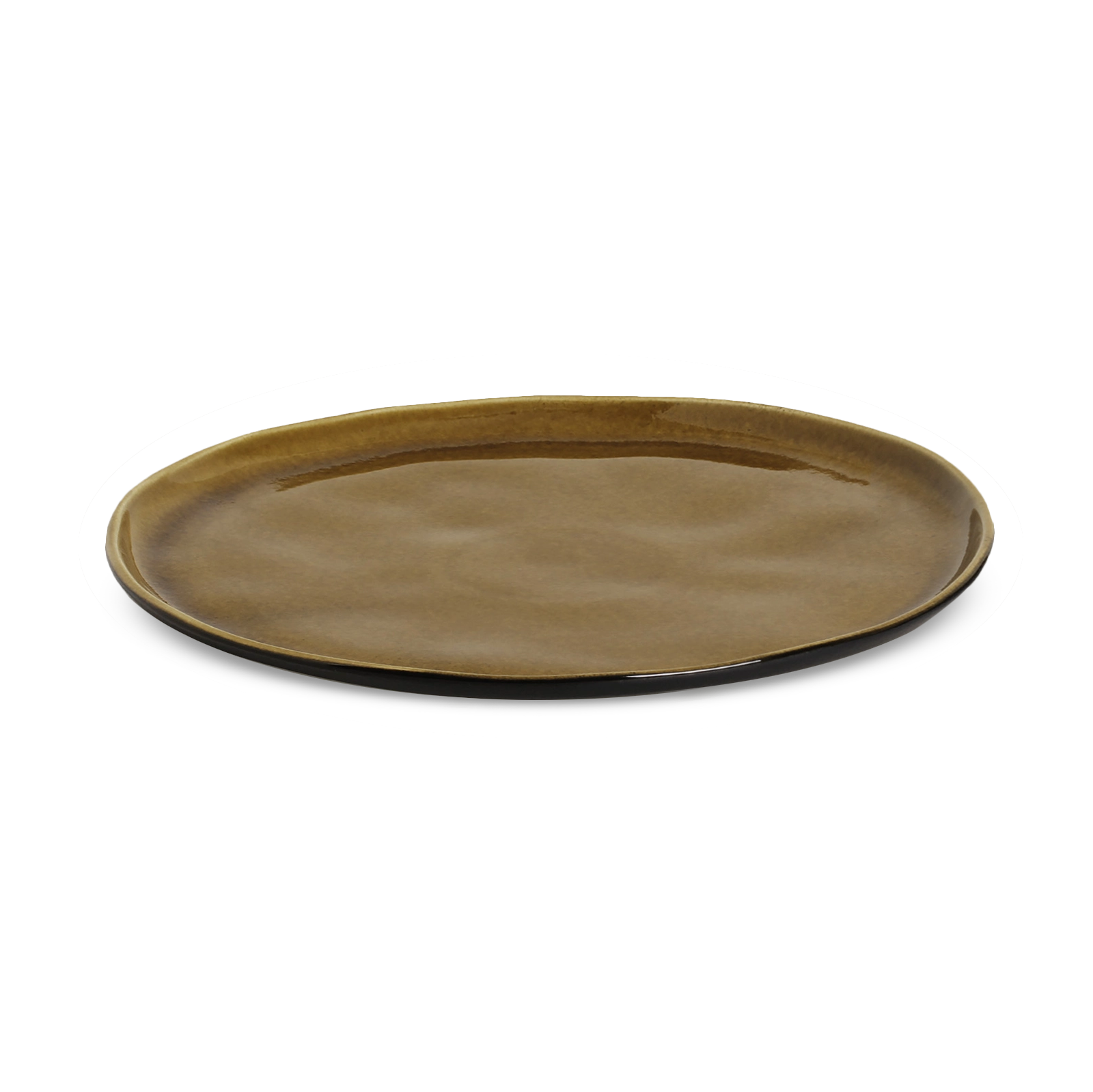 Organic Dinner Plate Amber