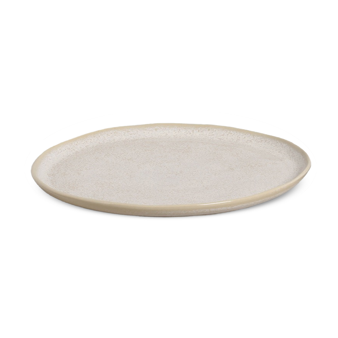 Organic Dinner Plate Ecru Profile