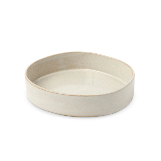 Organic Small Deep Plate - Off White