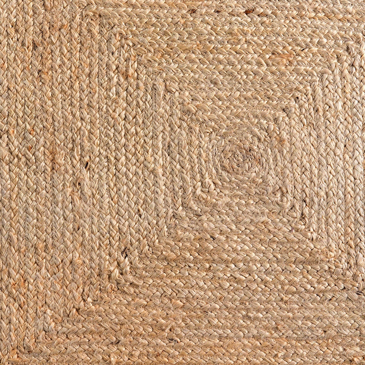 Palm Beach Tiled Natural Jute Rug