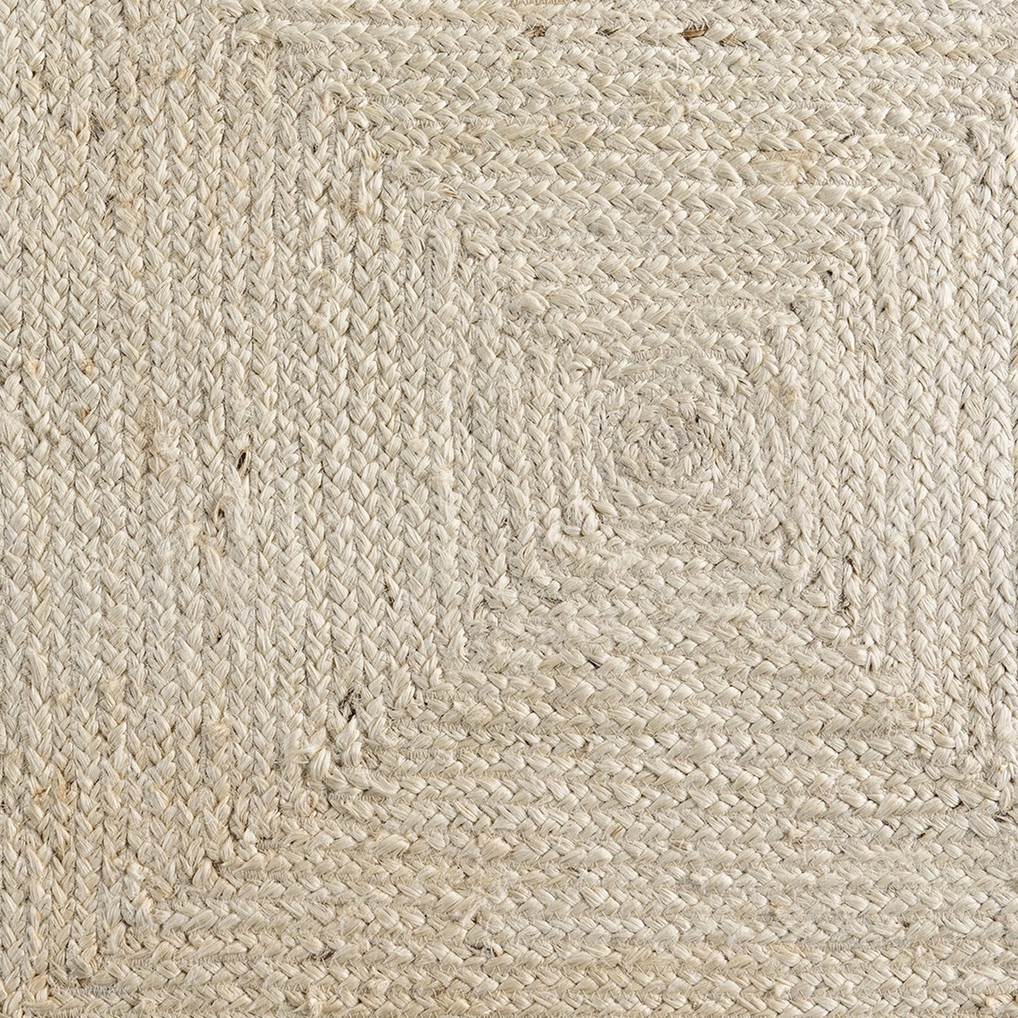 Palm Beach Tiled Sand Jute Rug