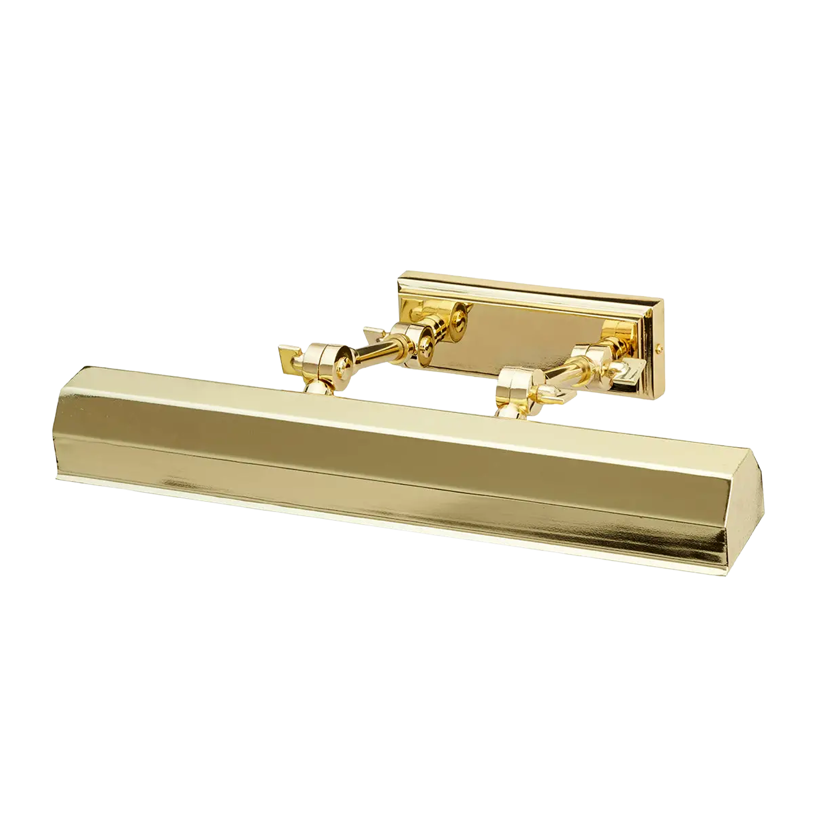Peter Medium Picture Light Polished Brass