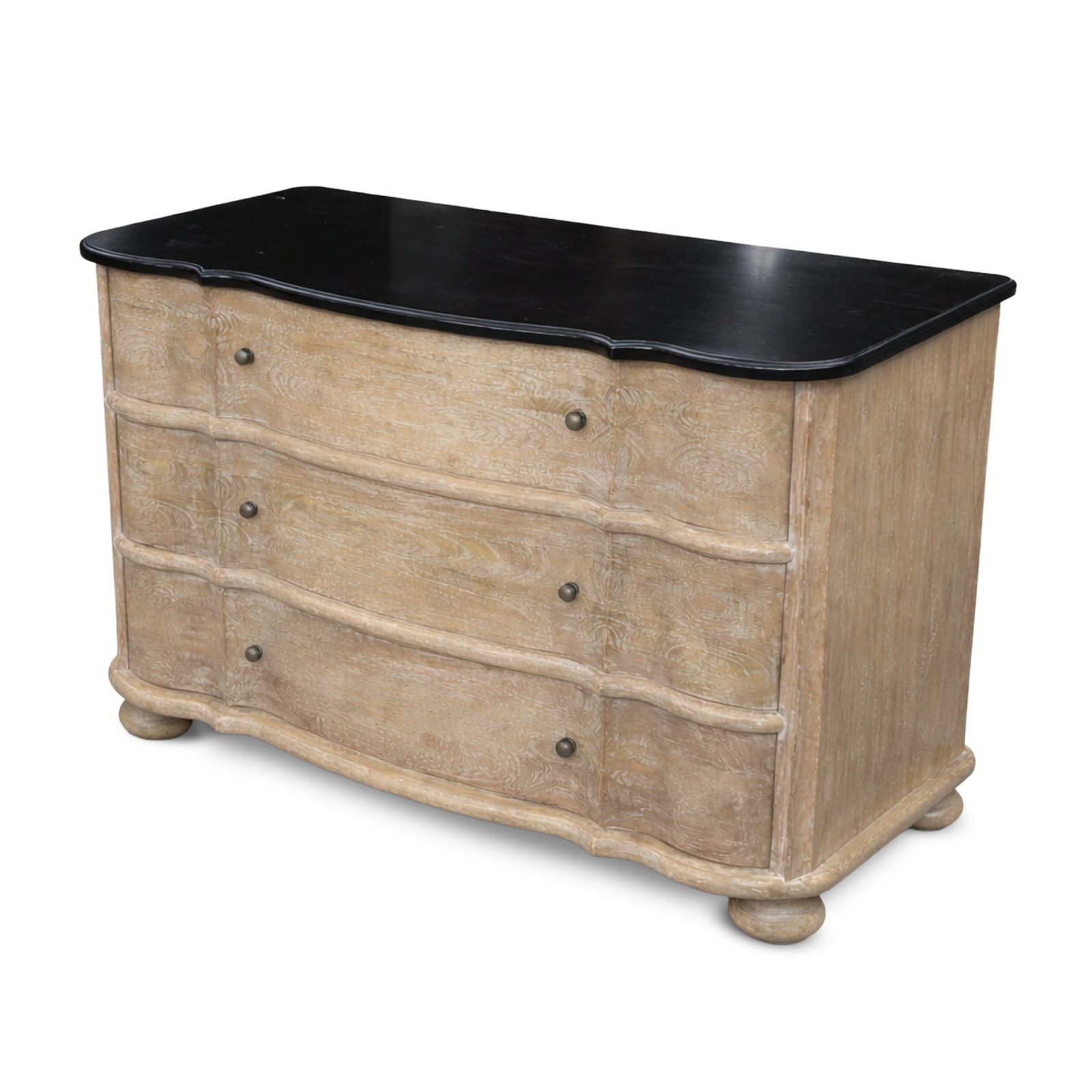 Riley Three Drawer Chest side