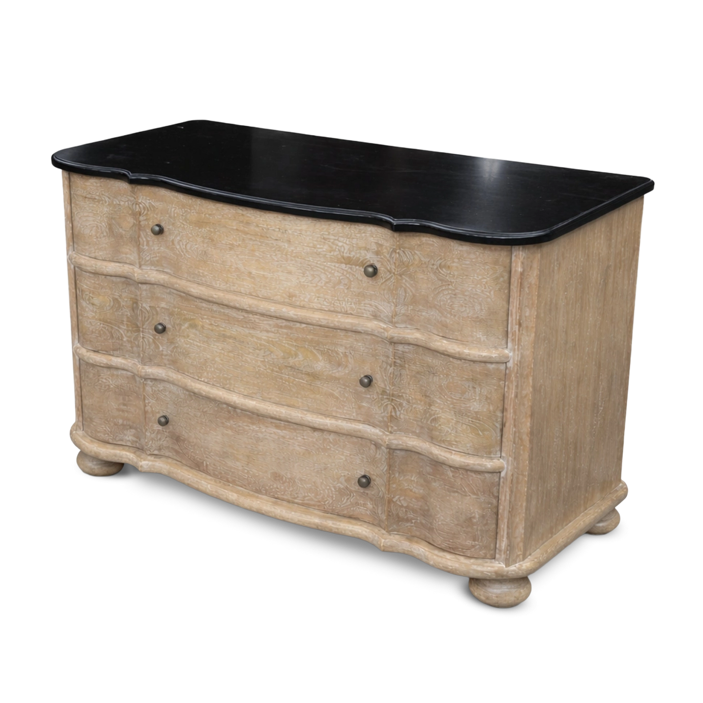 Riley Three Drawer Chest side