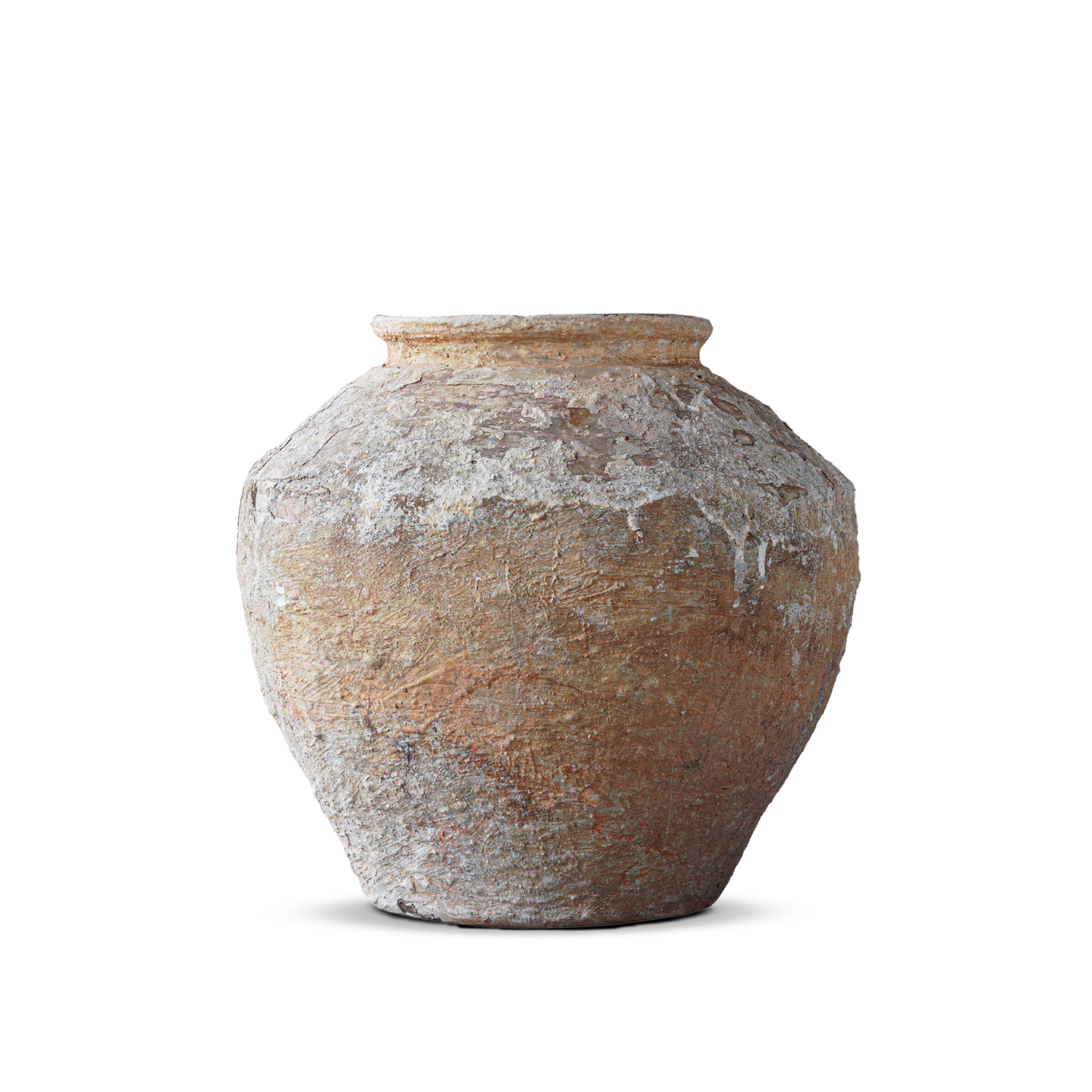 Small Brown Clay Water Pot